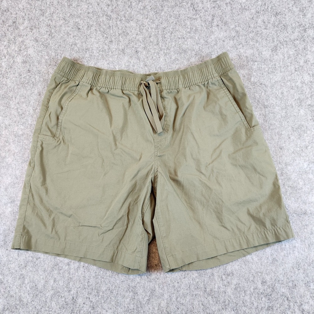 5.11 Tactical Hike Amp Shorts Men L Green Elastic Waist Drawstring Outdoor Cargo